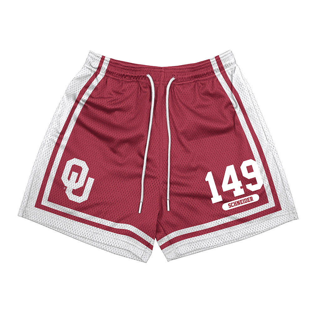 Oklahoma - NCAA Wrestling : Layton Schneider - Shorts-0