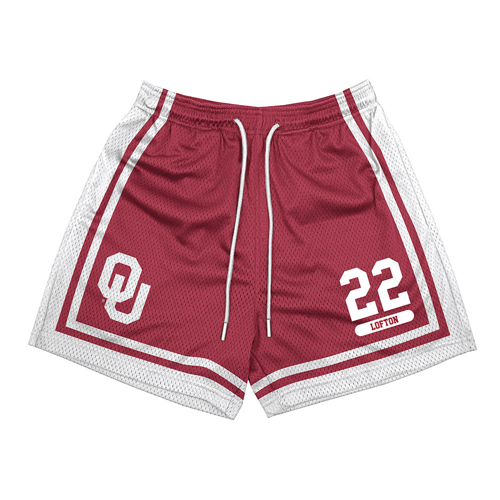 Oklahoma - NCAA Women's Basketball : Keziah Lofton - Shorts-0