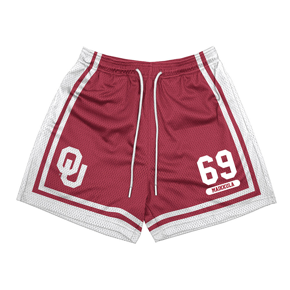 Oklahoma - NCAA Football : Jake Maikkula - Shorts-0