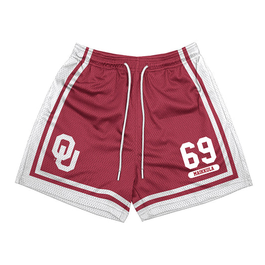 Oklahoma - NCAA Football : Jake Maikkula - Shorts-0