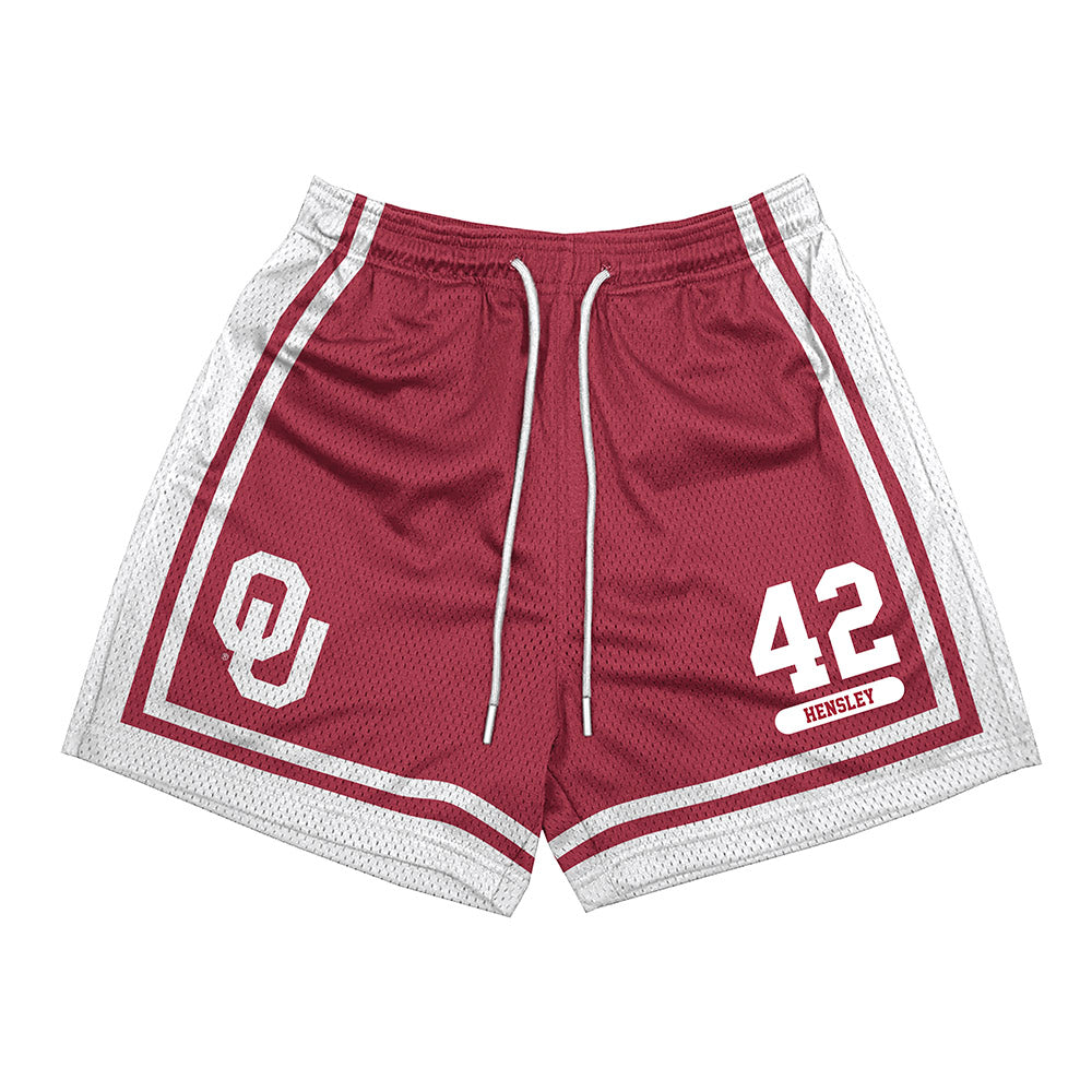 Oklahoma - NCAA Baseball : Reid Hensley - Shorts-0