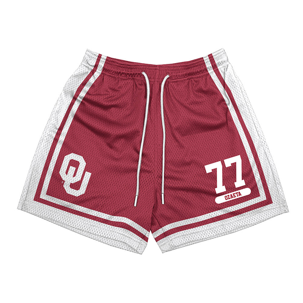 Oklahoma - NCAA Football : Heath Ozaeta - Shorts-0