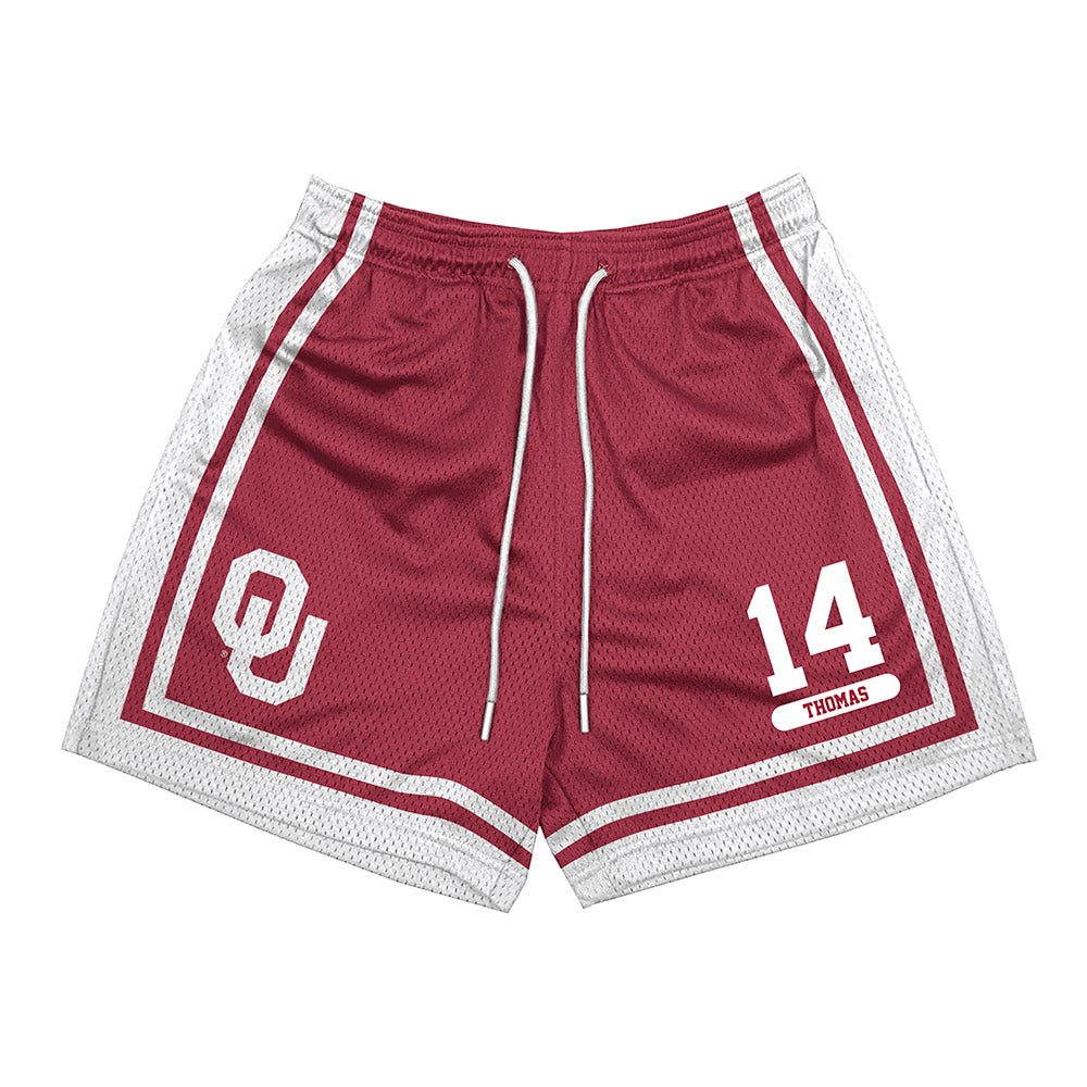Oklahoma - NCAA Football : Elijah Thomas - Shorts-0