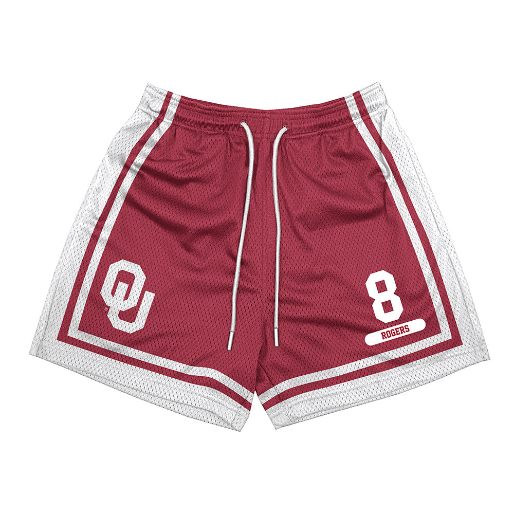 Oklahoma - NCAA Men's Basketball : Kai Rogers - Shorts-0