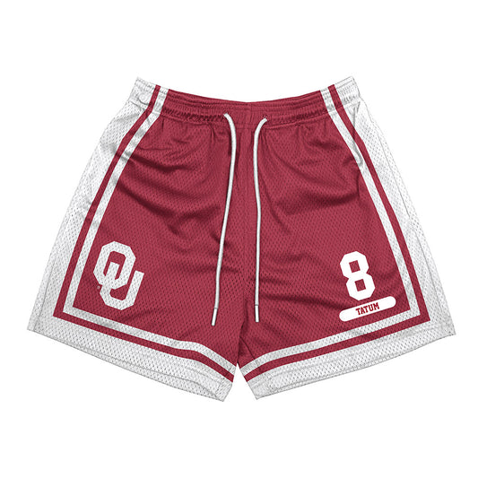 Oklahoma - NCAA Football : Taylor Tatum - Shorts-0