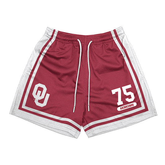 Oklahoma - NCAA Football : Daniel Akinkunmi - Shorts-0