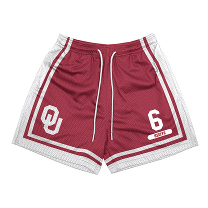 Oklahoma - NCAA Men's Basketball : Finley Keeffe - Shorts-0