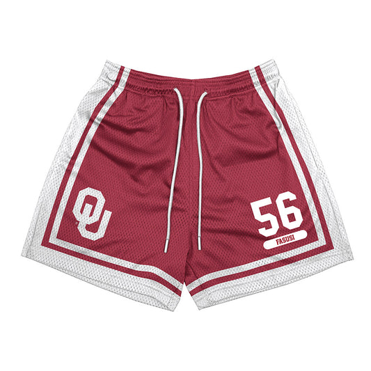 Oklahoma - NCAA Football : Michael Fasusi - Shorts-0