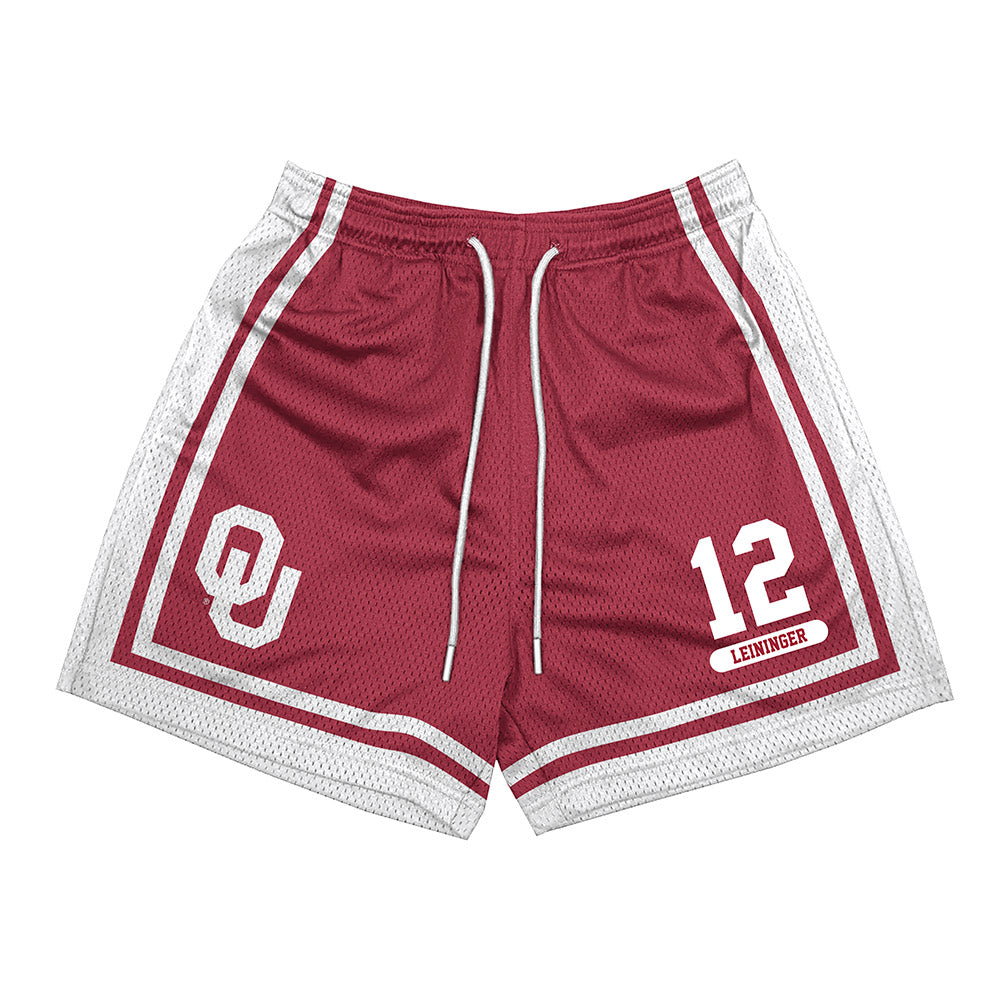 Oklahoma - NCAA Baseball : Ryley Leininger - Shorts-0