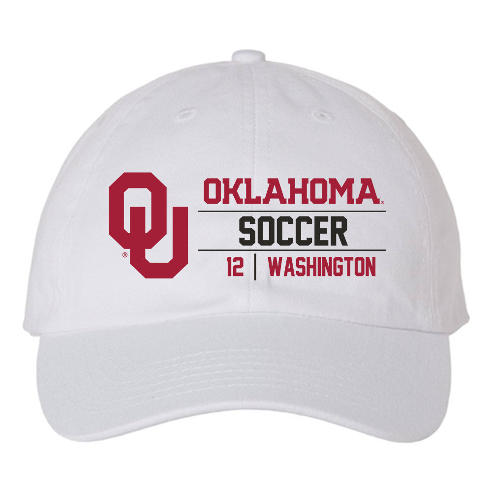 Oklahoma - NCAA Women's Soccer : Alexis Washington - Dad Hat