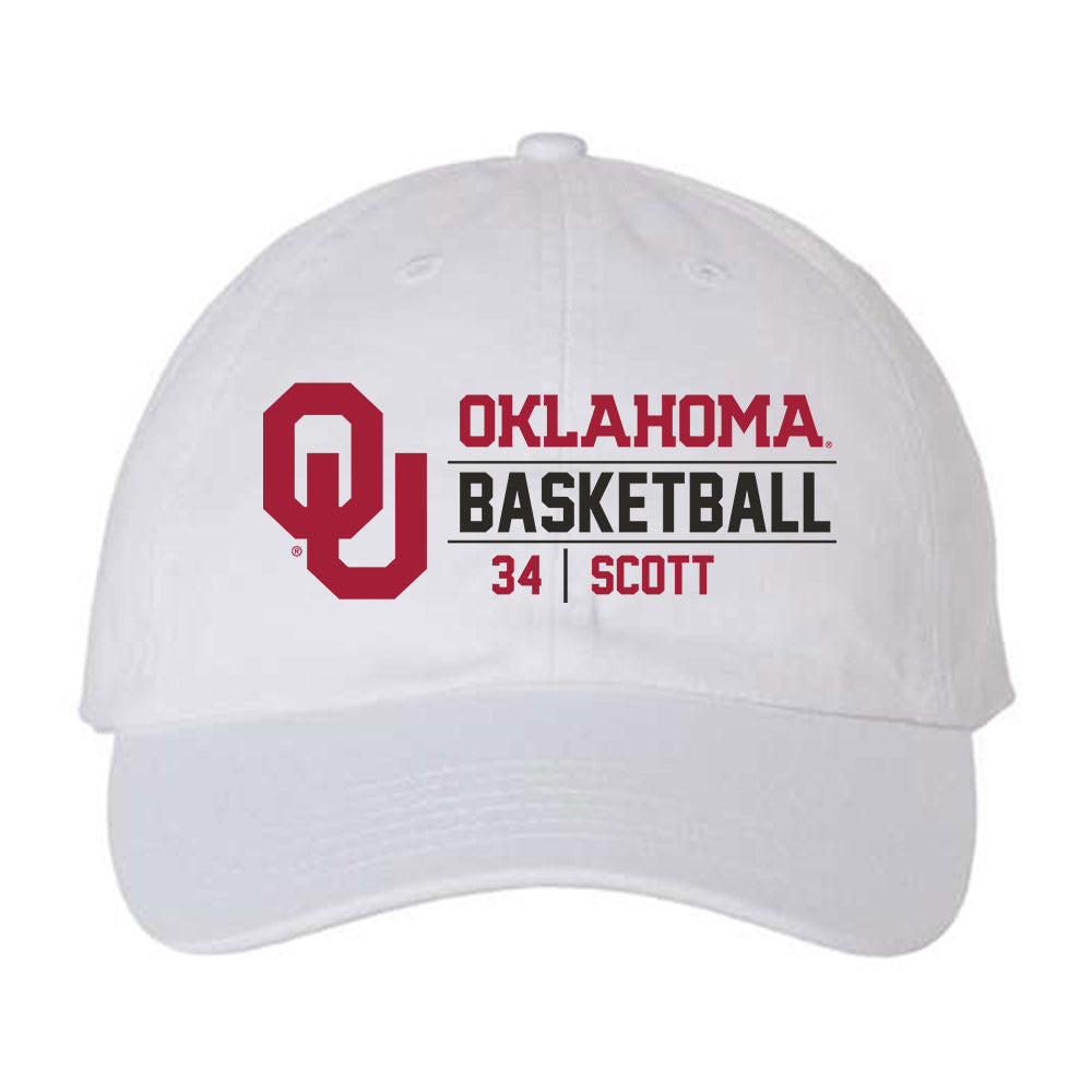 Oklahoma - NCAA Women's Basketball : Liz Scott - Dad Hat-0