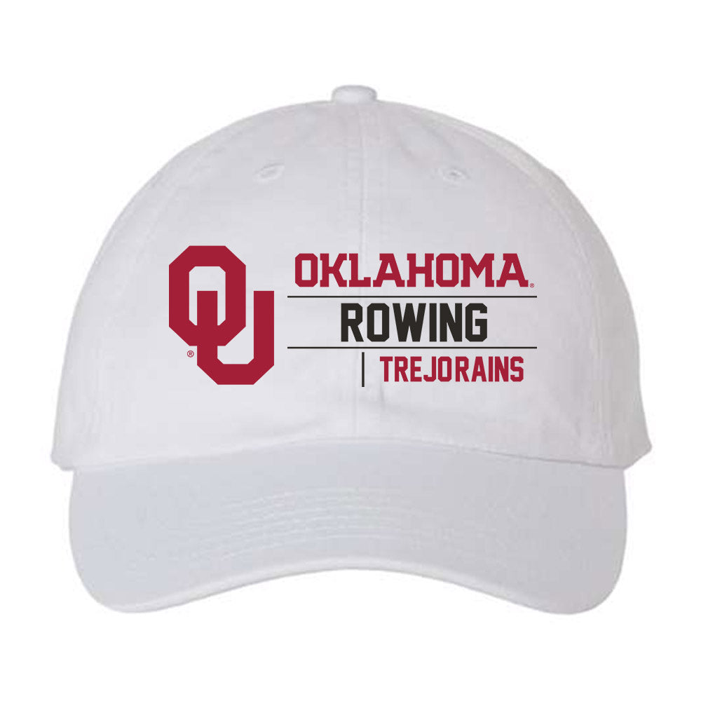 Oklahoma - NCAA Women's Rowing : Priscilla Trejo-Rains - Dad Hat-0