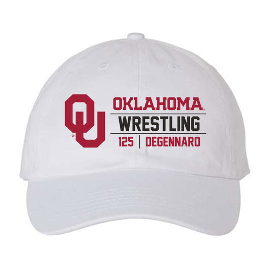 Oklahoma - NCAA Wrestling : Sebastian Degennaro - Dad Hat-0