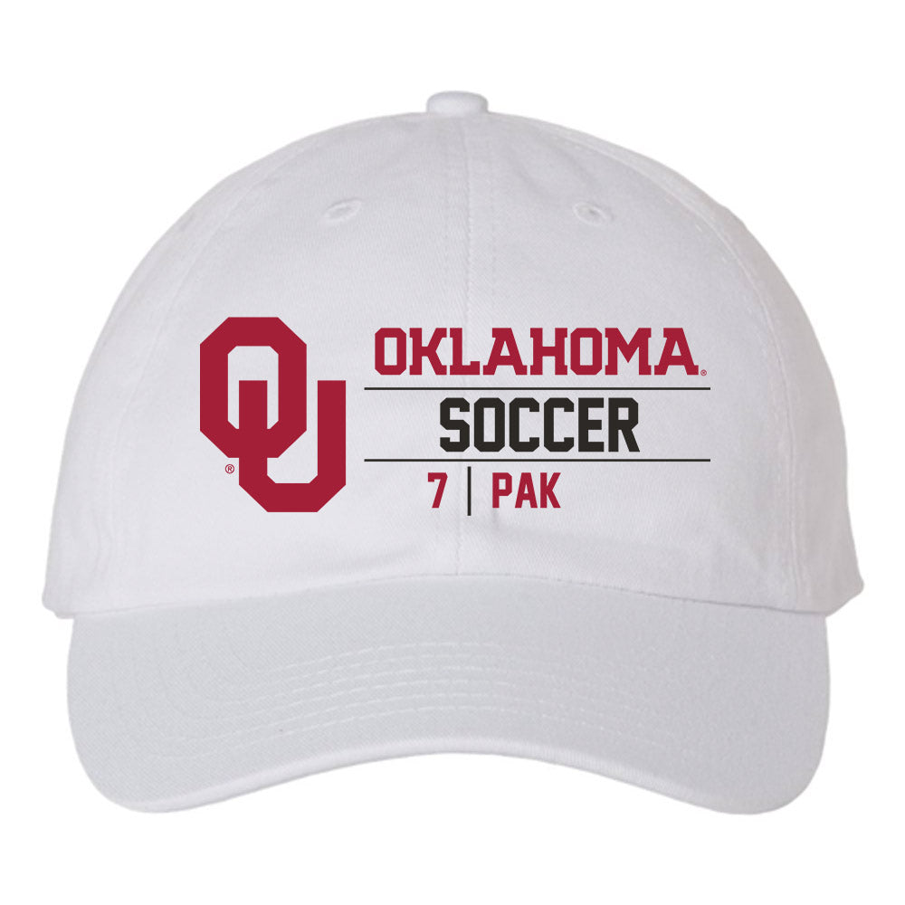 Oklahoma - NCAA Women's Soccer : Michelle Pak - Dad Hat