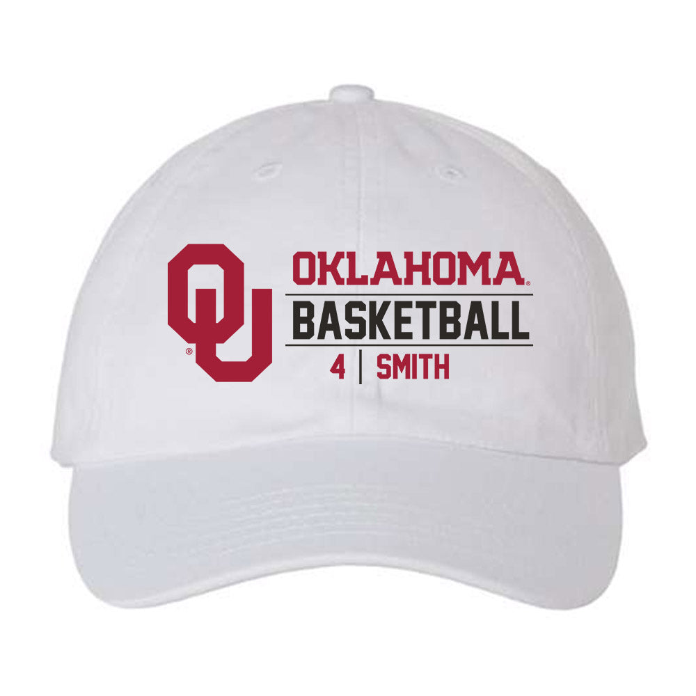 Oklahoma - NCAA Women's Basketball : Caya Smith - Dad Hat-0