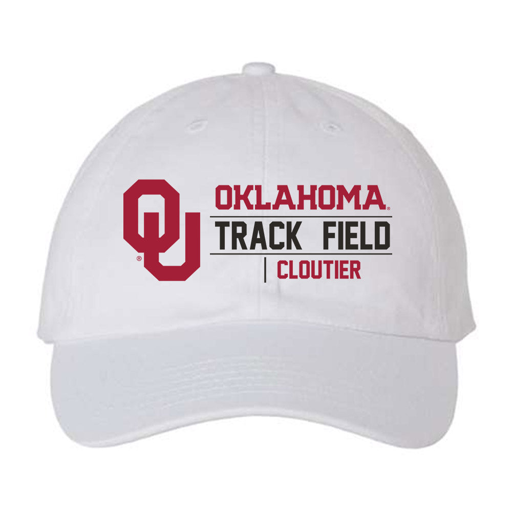 Oklahoma - NCAA Women's Track & Field : Emily Cloutier - Dad Hat-0