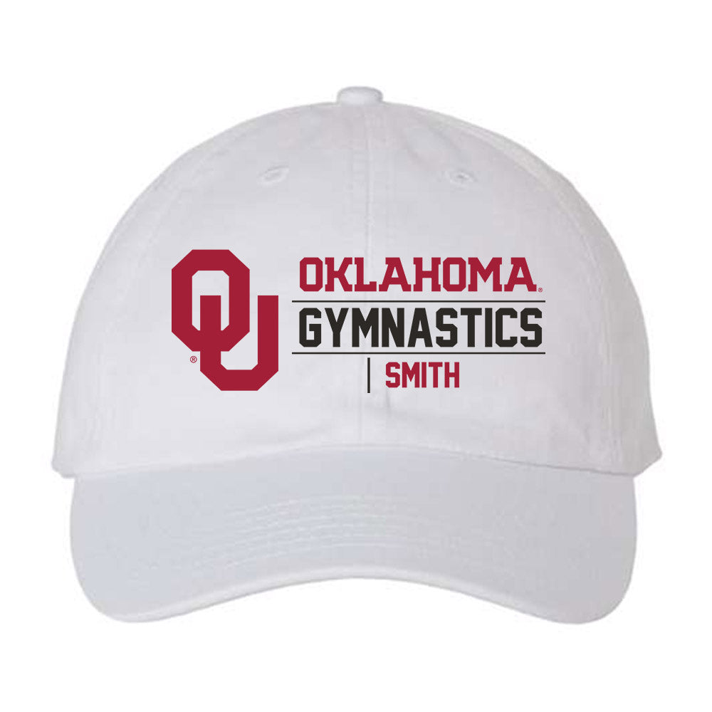 Oklahoma - NCAA Women's Gymnastics : Caitlin Smith - Dad Hat-0