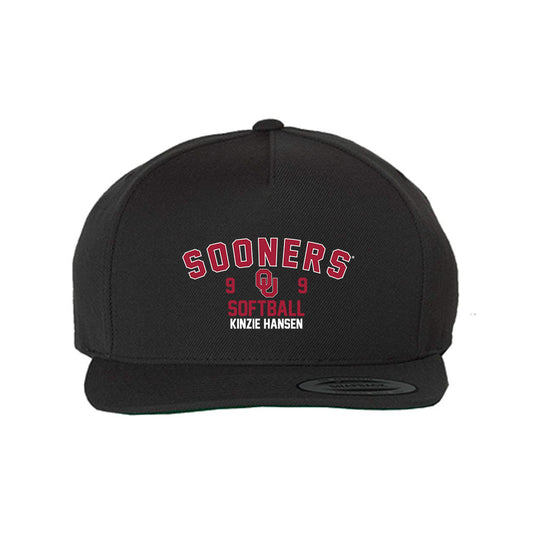 Oklahoma - NCAA Softball : Kinzie Hansen - Snapback Hat