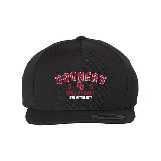 Oklahoma - NCAA Women's Volleyball : Leah Wilton-LaBoy - Snapback Hat