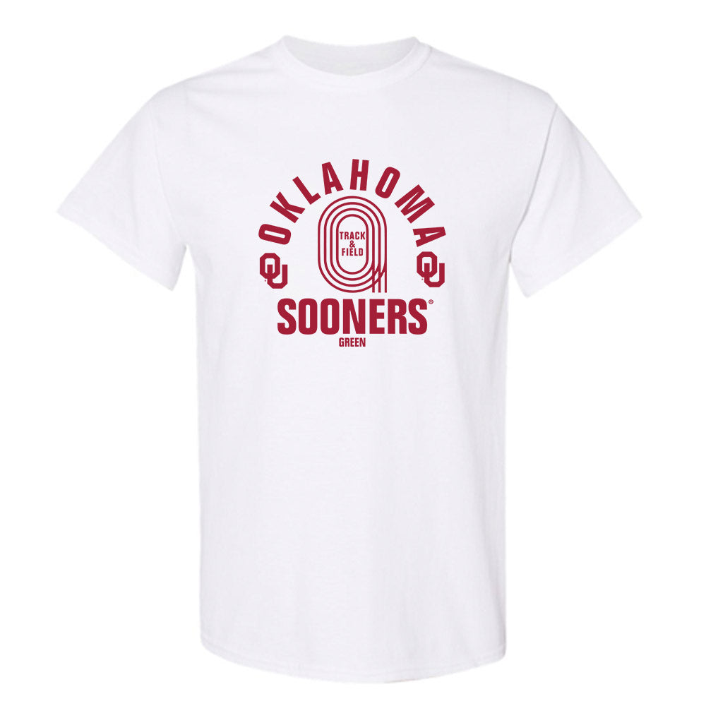 Oklahoma - NCAA Men's Track & Field (Outdoor) : Bj Green - T-Shirt Sports Shersey