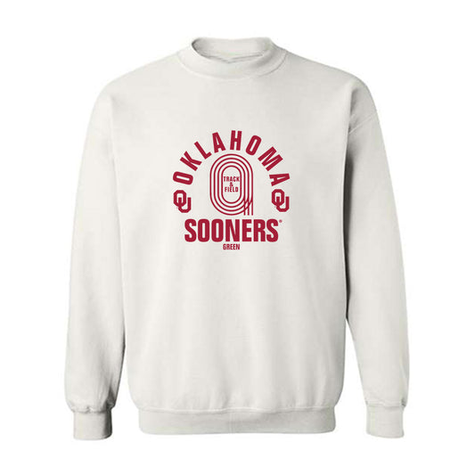 Oklahoma - NCAA Men's Track & Field (Outdoor) : Bj Green - Crewneck Sweatshirt Sports Shersey