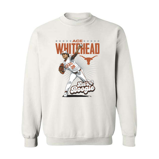 Texas - NCAA Baseball : Ace Whitehead - Crewneck Sweatshirt