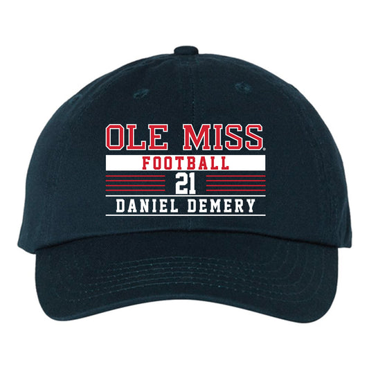 Ole Miss - NCAA Football : Daniel Demery - Dad Hat