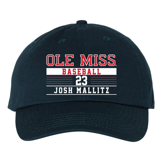 Ole Miss - NCAA Baseball : Josh Mallitz -  Dad Hat