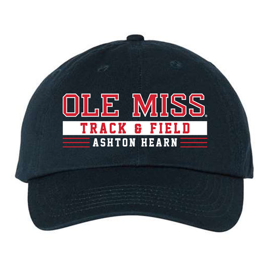 Ole Miss - NCAA Men's Track & Field : Ashton Hearn - Dad Hat-0