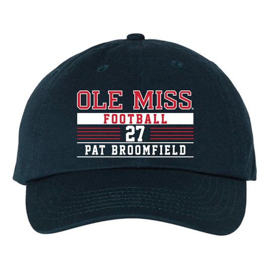 Ole Miss - NCAA Football : Pat Broomfield - Dad Hat