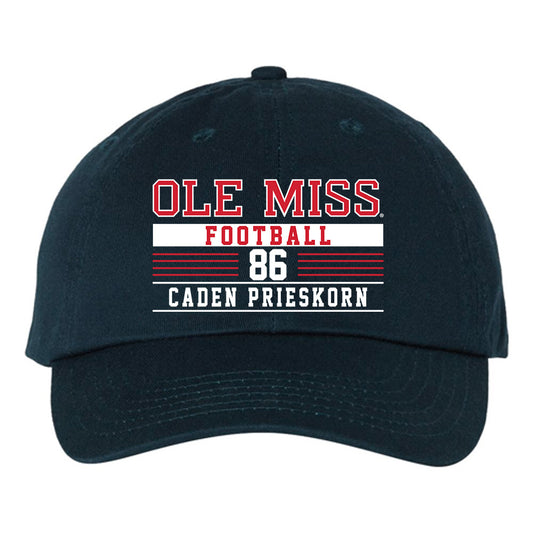 Ole Miss - NCAA Football : Caden Prieskorn - Dad Hat