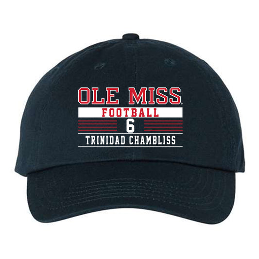 Ole Miss - NCAA Football : Trinidad Chambliss - Dad Hat-0