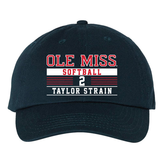 Ole Miss - NCAA Softball : Taylor Strain - Dad Hat