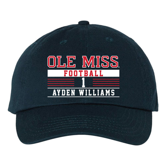 Ole Miss - NCAA Football : Ayden Williams - Dad Hat