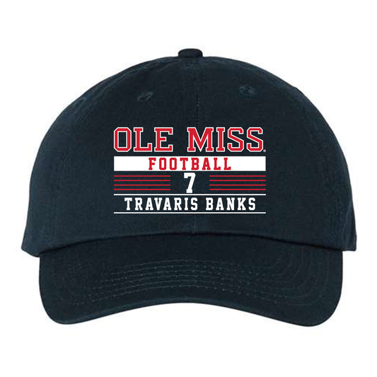 Ole Miss - NCAA Football : Travaris Banks - Dad Hat-0
