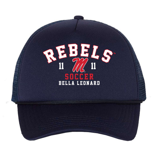 Ole Miss - NCAA Women's Soccer : Bella Leonard - Trucker Hat-0