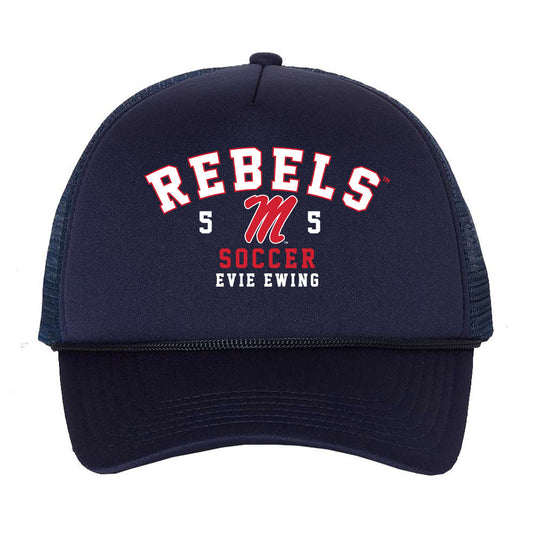 Ole Miss - NCAA Women's Soccer : Evie Ewing - Trucker Hat-0