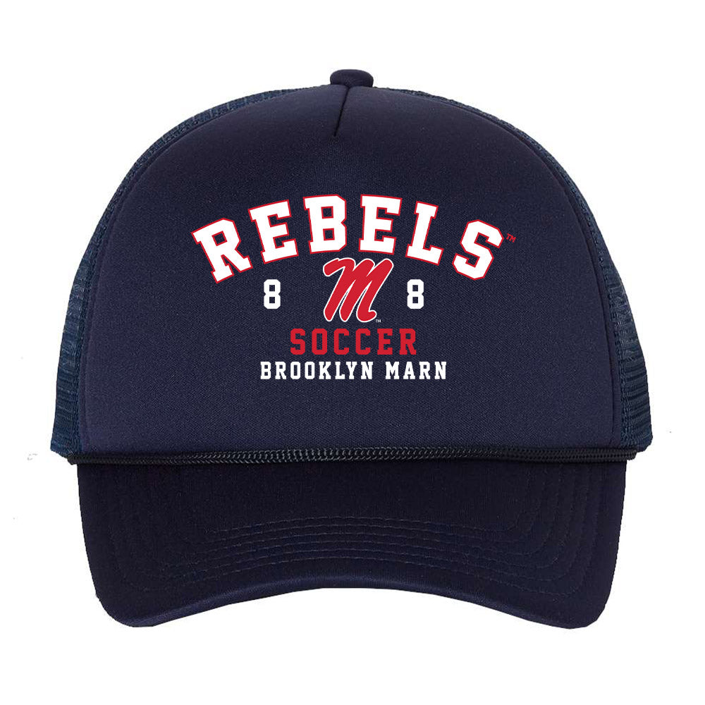 Ole Miss - NCAA Women's Soccer : brooklyn Marn - Trucker Hat-0