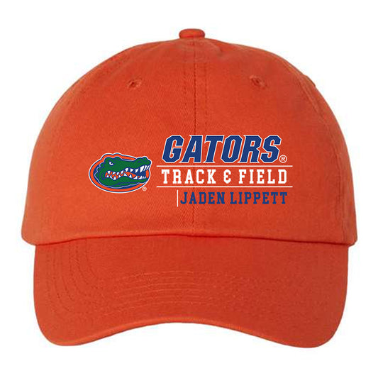 Florida - NCAA Men's Track & Field : Jaden Lippett - Dad Hat-0