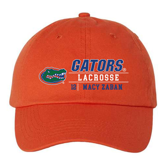 Florida - NCAA Women's Lacrosse : Macy Zaban - Classic Dad Hat Dad Hat