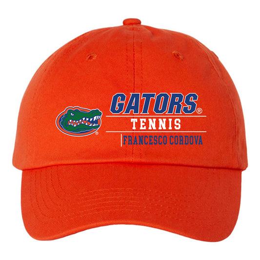 Florida - NCAA Men's Tennis : Francesco Cordova - Dad Hat