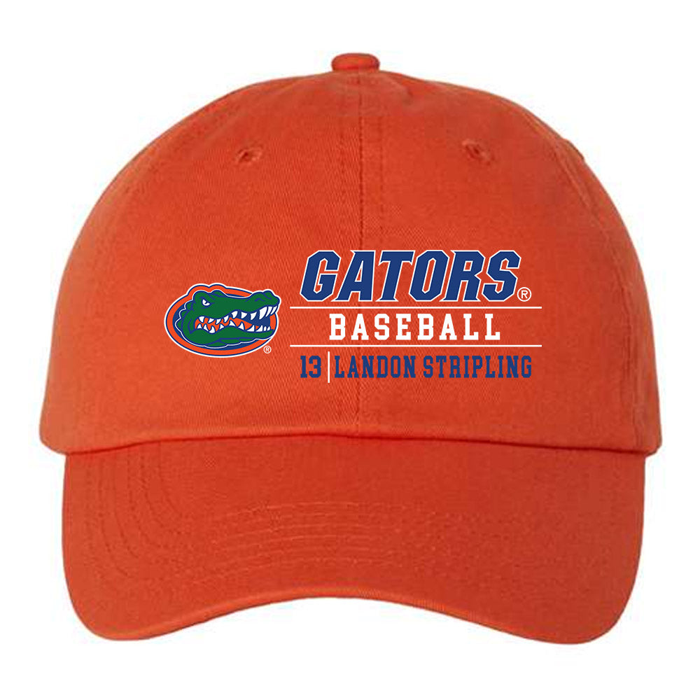 Florida - NCAA Baseball : Landon Stripling - Dad Hat-0