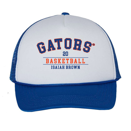 Florida - NCAA Men's Basketball : Isaiah Brown - Trucker Hat