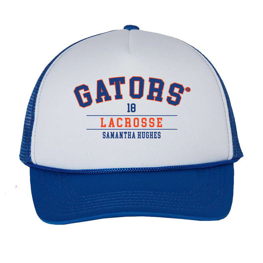 Florida - NCAA Women's Lacrosse : Samantha Hughes - Trucker Hat Trucker Hat