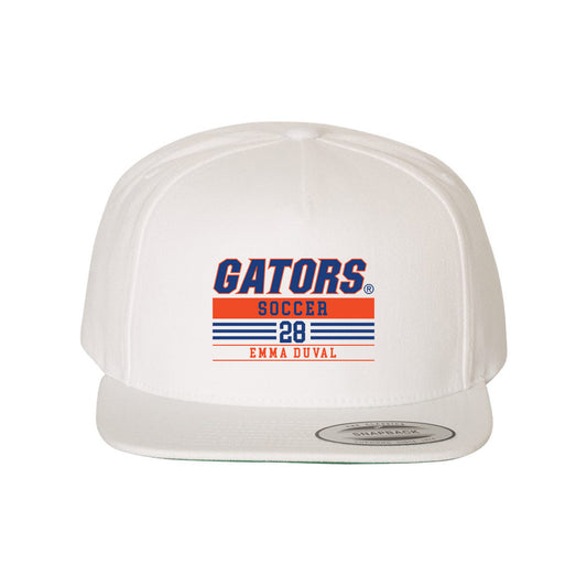 Florida - NCAA Women's Soccer : Emma Duval - Snapback Hat