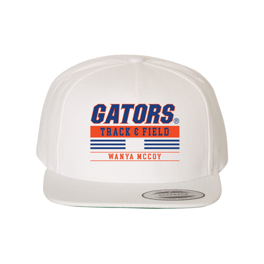 Florida - NCAA Men's Track & Field : Wanya McCoy - Snapback Hat-0