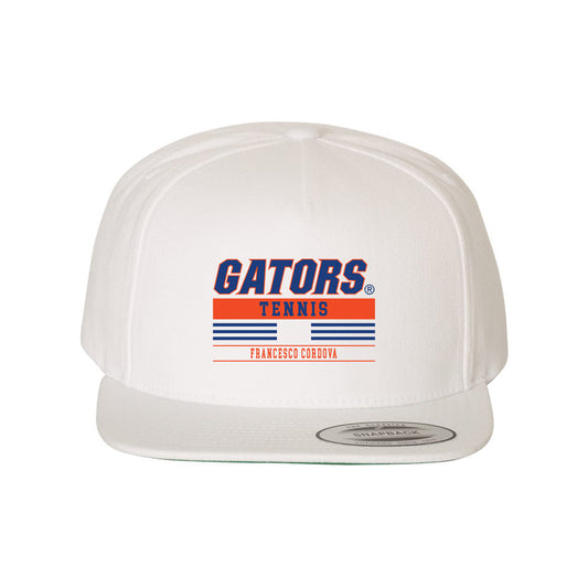 Florida - NCAA Men's Tennis : Francesco Cordova - Snapback Hat