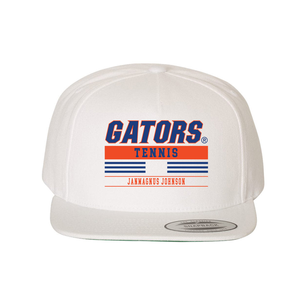 Florida - NCAA Men's Tennis : JanMagnus Johnson - Snapback Hat-0