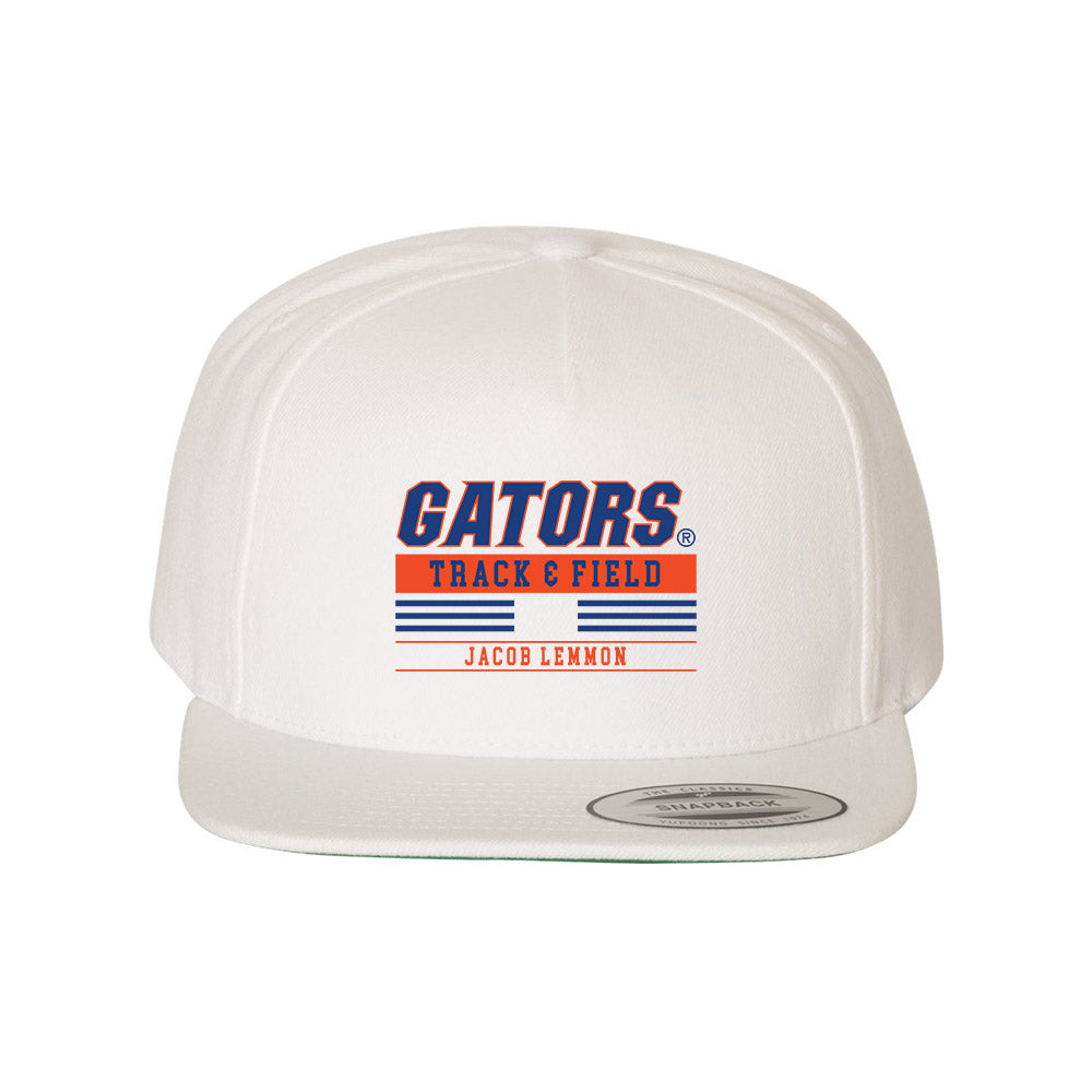 Florida - NCAA Men's Track & Field : Jacob Lemmon - Snapback Hat