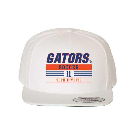 Florida - NCAA Women's Soccer : Sophie White - Snapback Hat